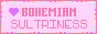 bohemian sultriness button