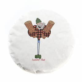 Lumber Slut wrapping paper from white 2 tea